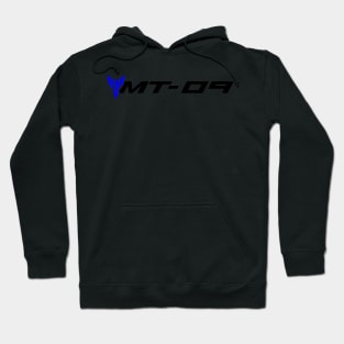 MT09 with Shield Black Hoodie